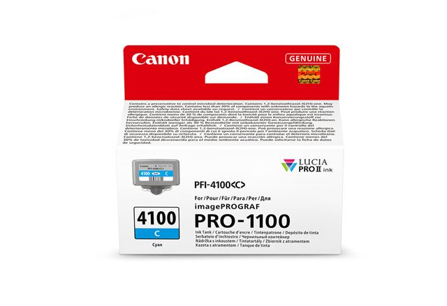 Canon PFI-4100C Ink Cyan Canon — view 2