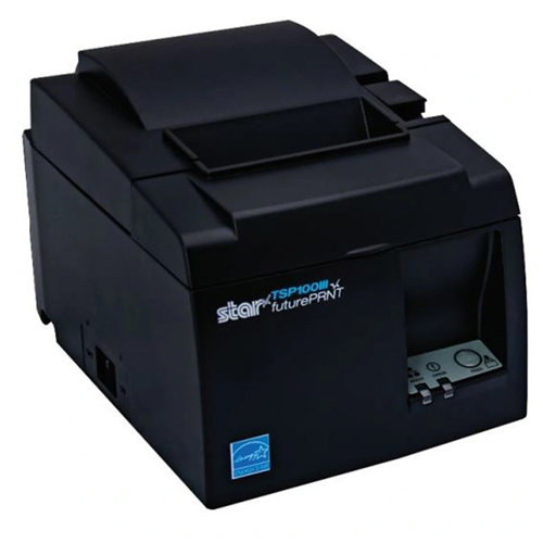 Star TSP143IIIBI Grey Bluetooth Thermal Receipt Printer Star Micronics — view 2