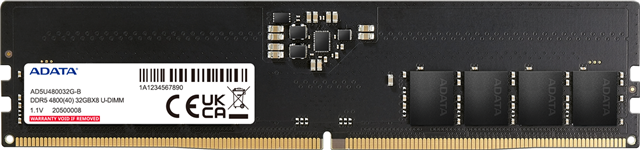 Adata 16GB DDR5-4800 RAM DIMM  Lifetime wty Adata — view 2