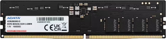 Adata 32GB DDR5-5600 RAM DIMM Lifetime wty Adata — view 2