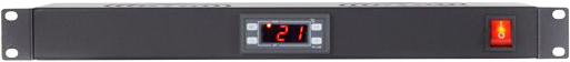 4Cabling 1RU Digital Temperature Unit with 2 Way Cooling Fans Unspecified — view 2