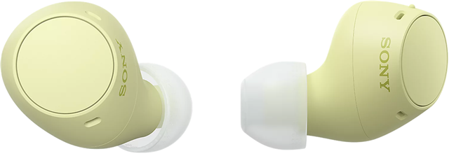 Sony WFC510Y Compact True Wireless Earbuds Yellow Sony — view 2