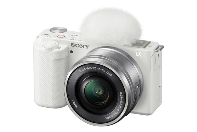 Sony Alpha ZVE10 24.2MP APS-C M/less Cam E Mount w/16-50 II white Sony — view 2