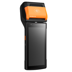 Sunmi P2 Payment Terminal 5.5" HD 1GB 8GB NFC w/ 58mm Print T6900 Sunmi — view 2