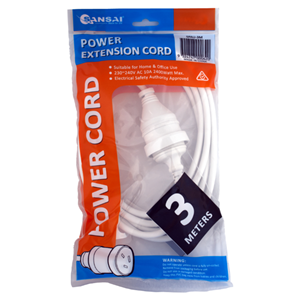 Sansai Power Extension Lead - 3 Meter Sansai — view 2