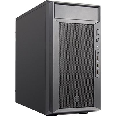 SilverStone Fara 311 mATX Black Mini Tower Case SilverStone — view 2