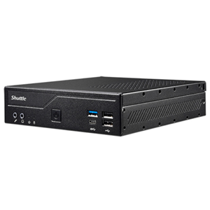 Shuttle DH610 LGA1700 DDR4 M.2 Slim Barebones PC 2GbE Shuttle — view 2