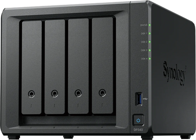 Synology DP340 ActiveProtect 4 Bay NAS Synology — view 2