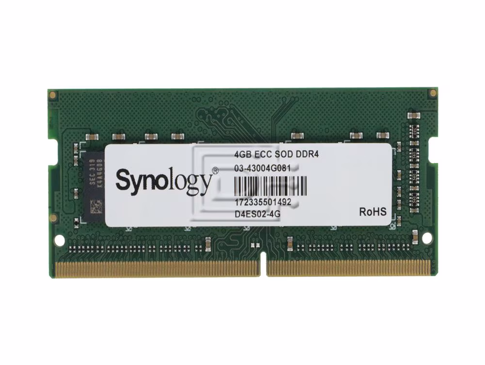Synology D4ER01-4GB for FS3410, HD6500, SA Series Synology — view 2