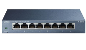 TP-Link SG108 8 Port Gigabit Switch Steel Case TP-Link — view 2