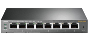 TP-Link SG108PE 8 Port Gigabit Switch Easy Smart 4x PoE Ports TP-Link — view 2