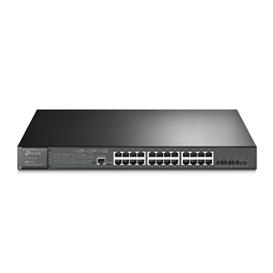 TP-Link SG3428XMP Omada SDN 24 Port PoE+ Gigabit Managed Switch 10GbE TP-Link — view 2