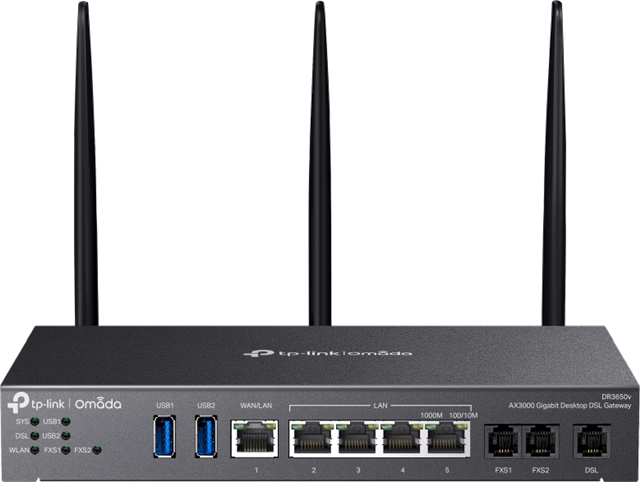 TP-Link DR3650v-4G Omada 4G AX3000 VPN Router w/VOIP TP-Link — view 2