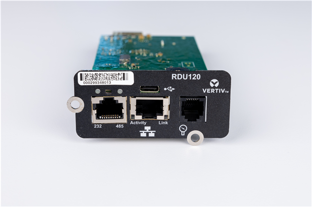 Vertiv Intellislot RDU120 SNMP Communications Card Vertiv — view 2