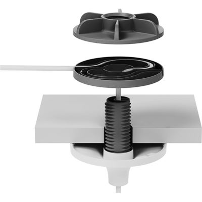 Logitech Mic Pod Pendant Mount - Off White Logitech — view 2