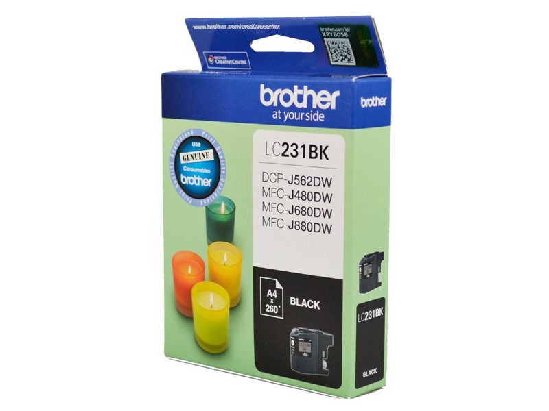Brother LC231 Black Ink Cart Brother — view 2