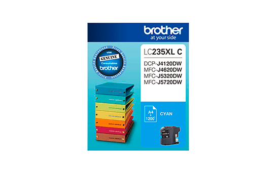 Brother LC235XL Cyan Ink Cart Brother — view 2