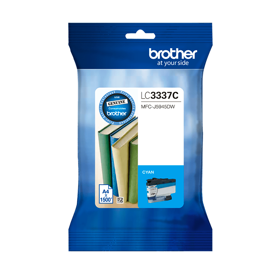 Brother LC3337 Cyan Ink Brother — view 2