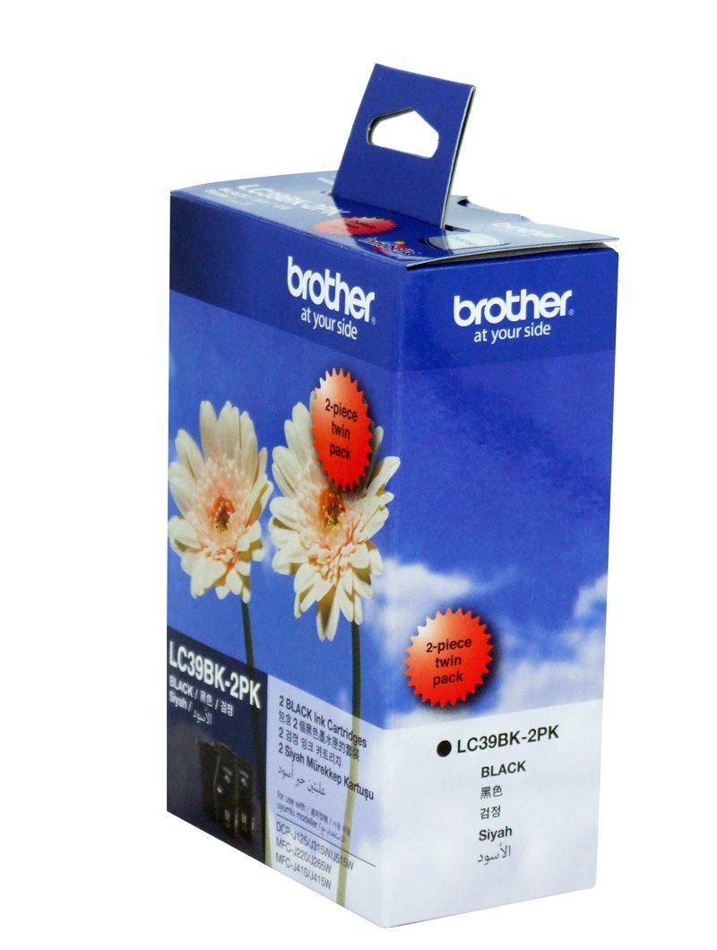 Brother LC39 Black Twin Pack Brother — view 2