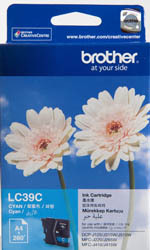 Brother LC39 Cyan Ink Cart Brother — view 2