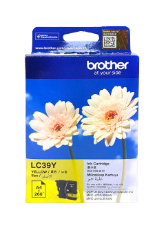 Brother LC39 Yellow Ink Cart Brother — view 2