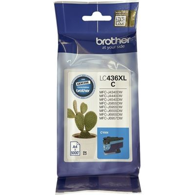 Brother LC436XL Cyan Ink Cart Brother — view 2