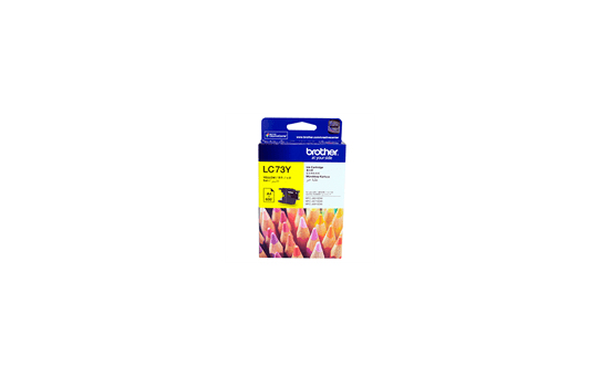 Brother LC73 Yellow Ink Cart Brother — view 2