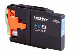 Brother LC77XL Cyan Ink Cart Brother — view 2