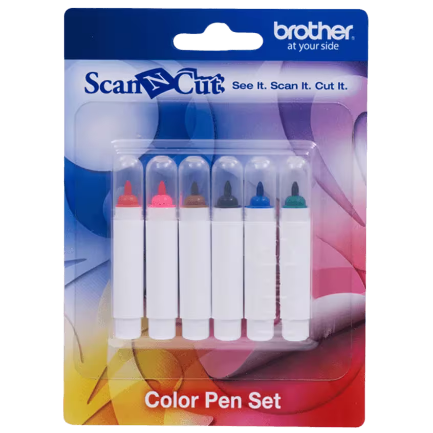 ScanNCut CAPEN1 6-Colur PenSet Brother — view 2