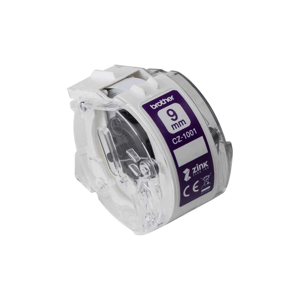 Brother CZ-1001 label roll 9mm Brother — view 4