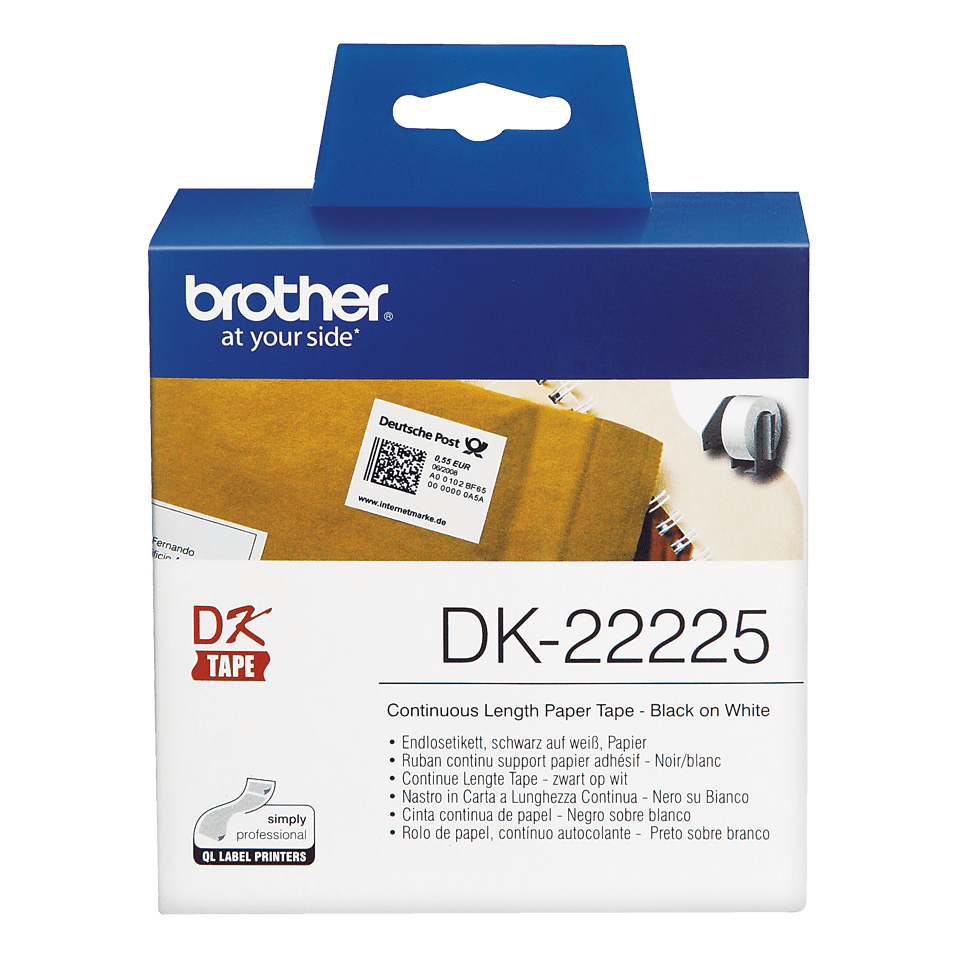 Brother DK22225 Label pap roll Brother — view 4