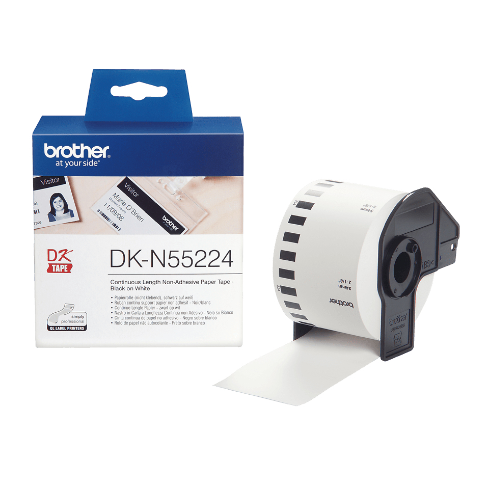Brother DKN55224 White roll Brother — view 2