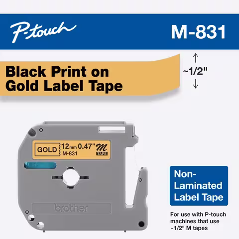 Brother M831 Labelling Tape Brother — view 2