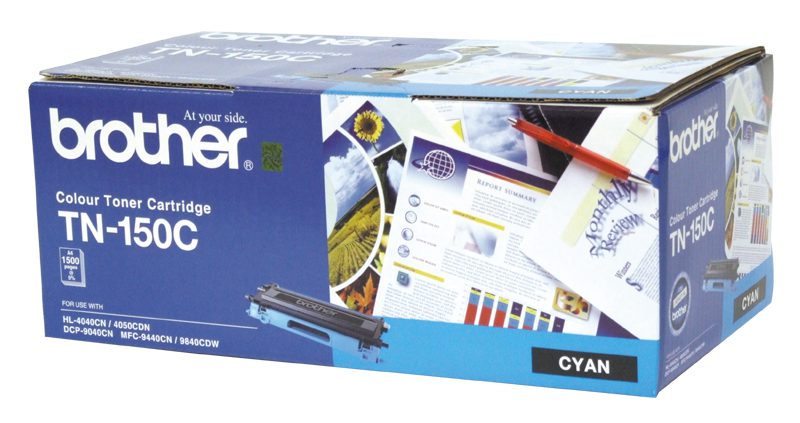 Brother TN150 Cyan Toner Cart Brother — view 2