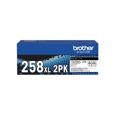 Brother TN258XL Bk  2PKToner Brother — view 2