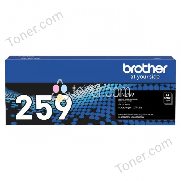 Brother TN259 Black Toner Cart Brother — view 2