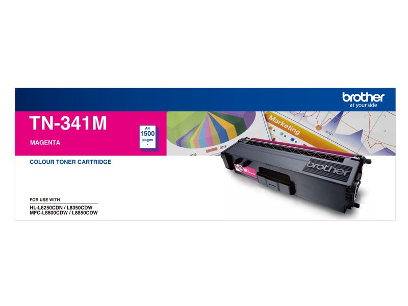 Brother TN341 Mag Toner Cart Brother — view 2