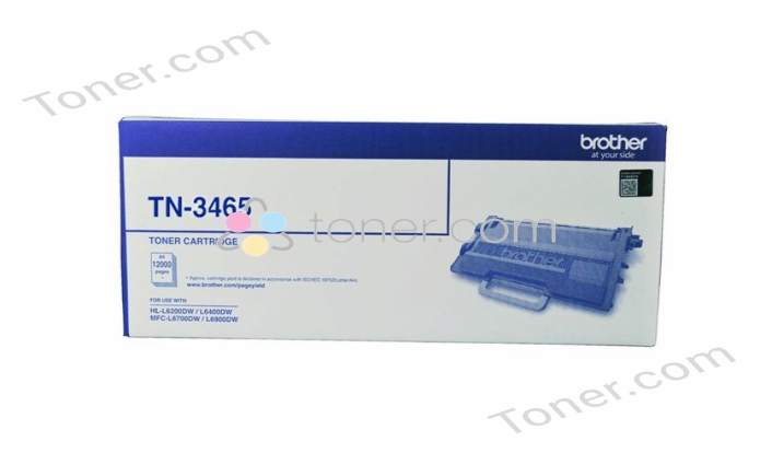 Brother TN3465 Black Toner Brother — view 2