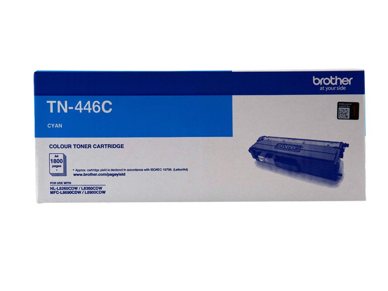 Brother TN446 Cyan Toner Cart Brother — view 2