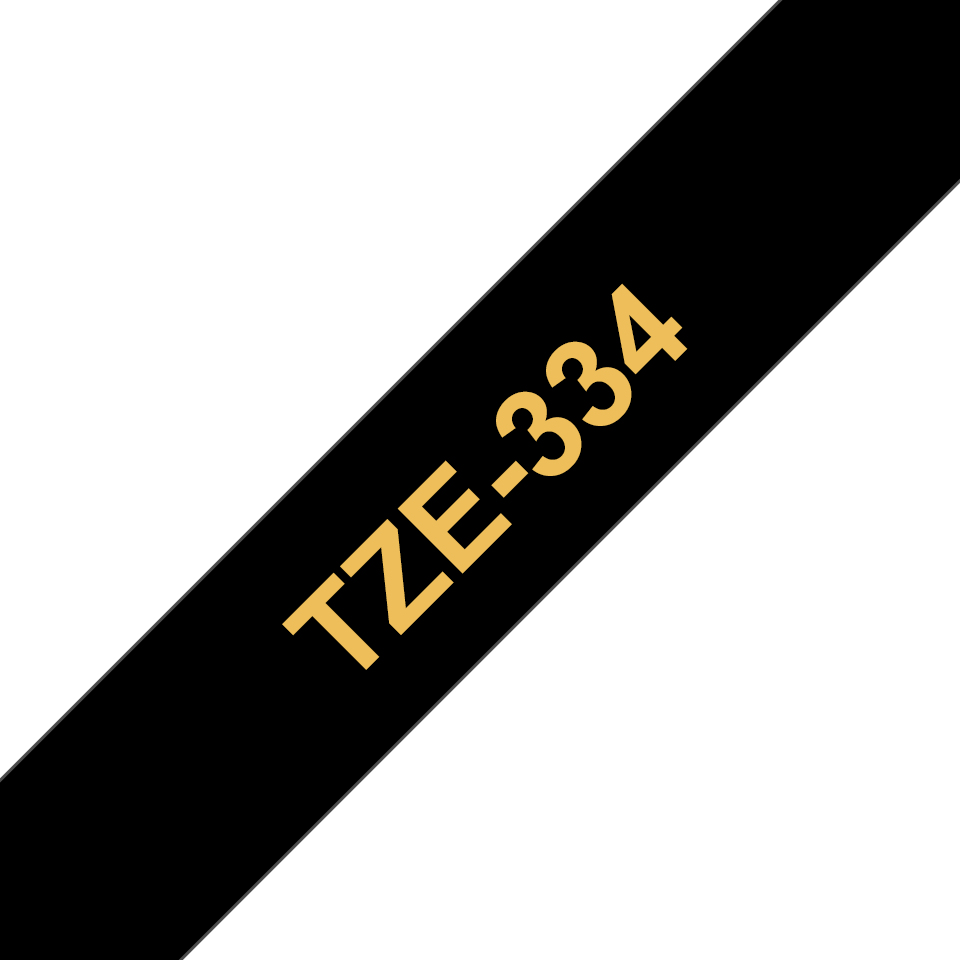 Brother TZe334 Labelling Tape Brother — view 2