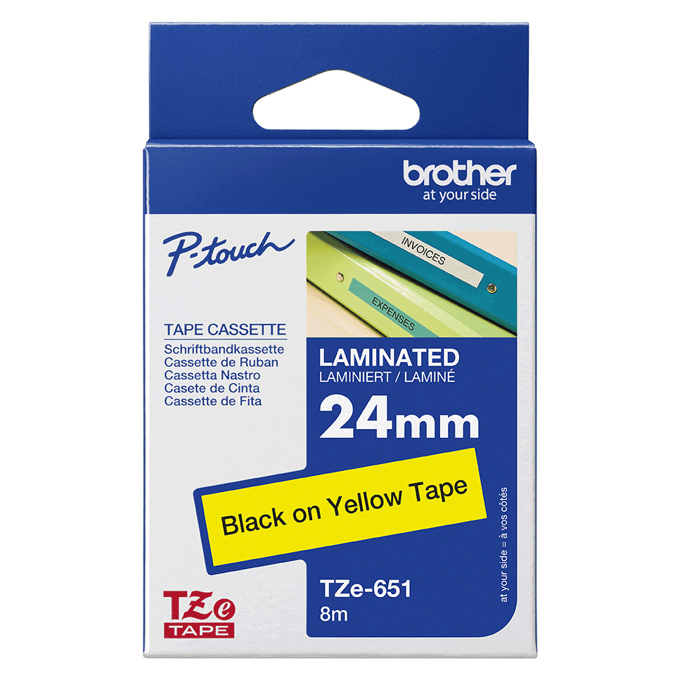 Brother TZe651 Labelling Tape Brother — view 4