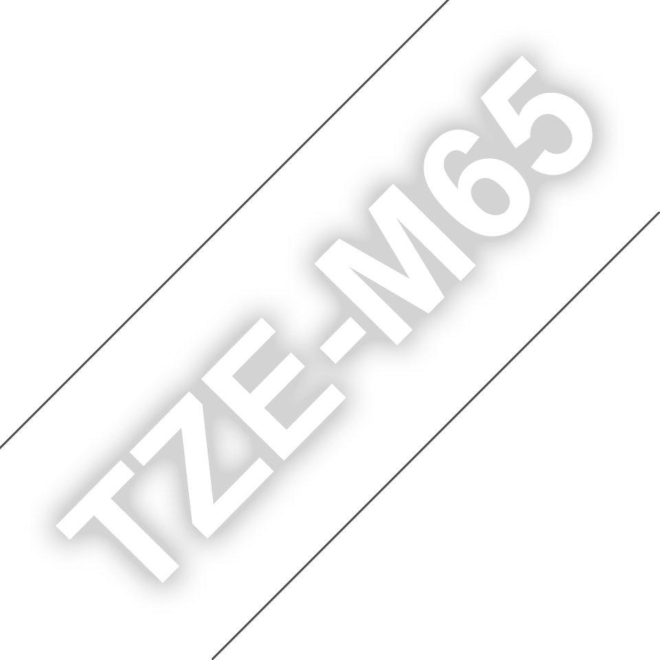 Brother TZEM65 Laminated Tape Brother — view 2
