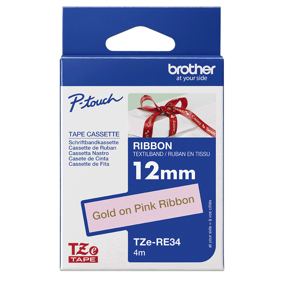 Brother TZeRE34 Labelling Tape Brother — view 4
