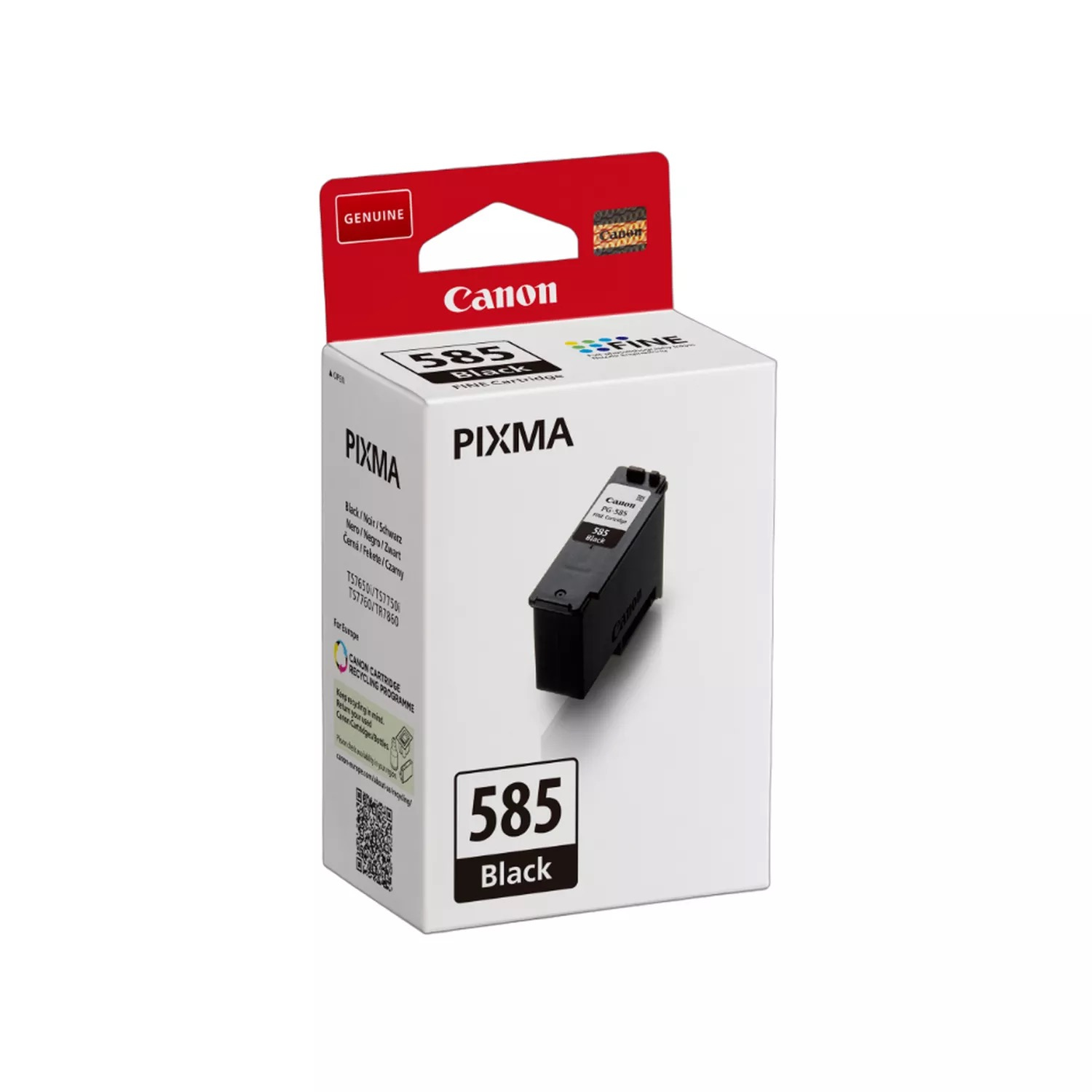 Canon PG585 Black Fine Cart Canon — view 4