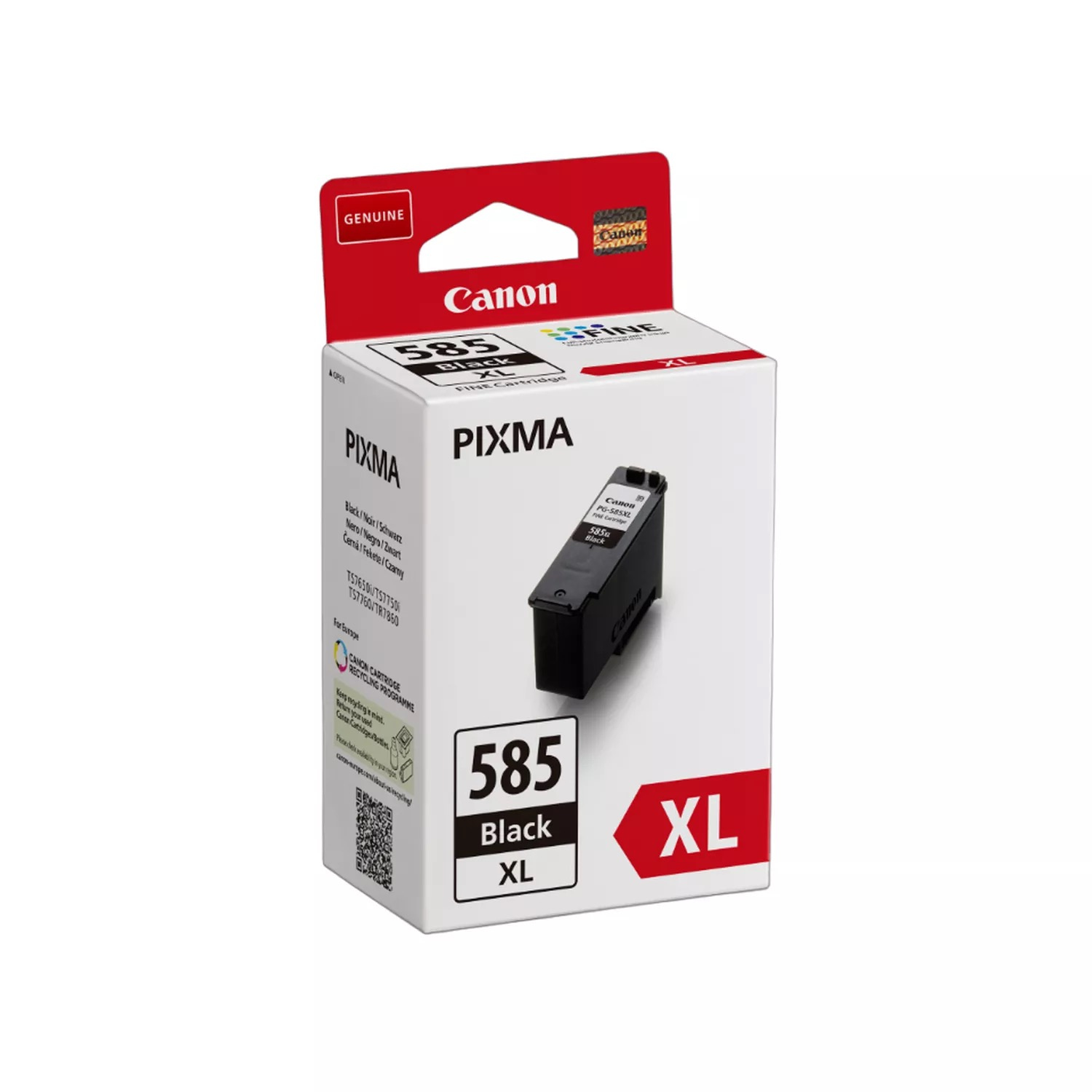 Canon PG585XL Black Fine Cart Canon — view 4