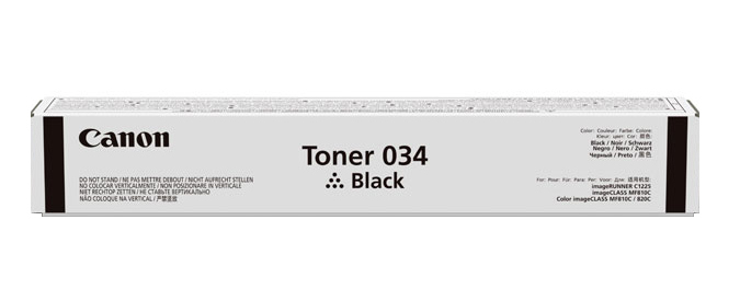 Canon NPG-034K Black Toner Canon — view 2