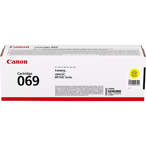 Canon CART069Y Yellow Toner Canon — view 2