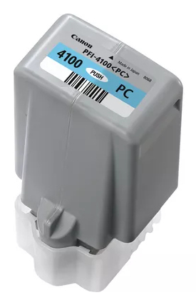 Canon PFI4100 Ph Cyan Ink Cart Canon — view 2