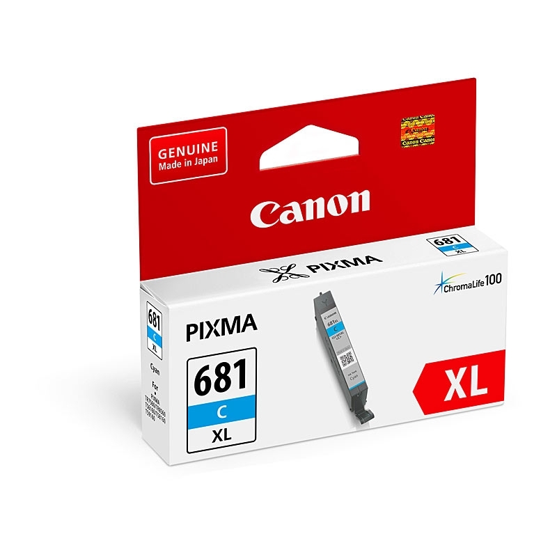 Canon CLI681XL Cyan Ink Cart Canon — view 3