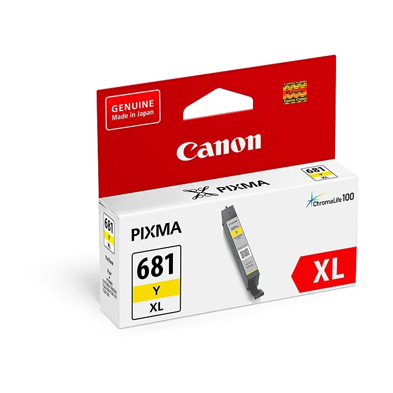 Canon CLI681XL Yellow Ink Cart Canon — view 3